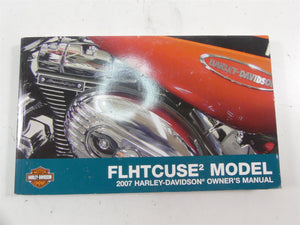 2007 Harley FLHTCU SE CVO Electra Glide Owners Manual Set 99738-07 | Mototech271