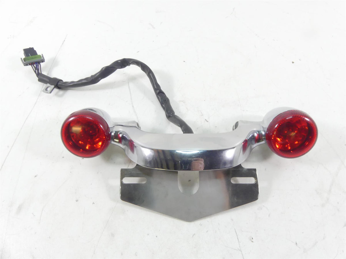 2014 Harley Touring FLHX Street Glide Rear Blinker Plate Light Bar 73314-10 {{ shop.shopifyCountryName }} - Mototech271