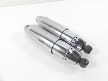 Load image into Gallery viewer, 2009 Harley Dyna FXDF SE CVO Fat Bob Rear 12&quot; Chrome Shock Damper Set 54608-04

