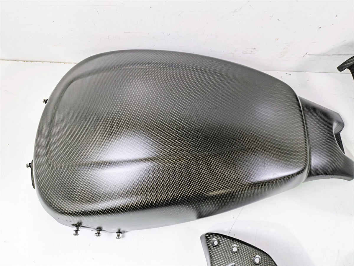 2010 Harley VRSCF Muscle Rod Bestem Carbon Fiber Tank Side Rear Fender Covers {{ shop.shopifyCountryName }} - Mototech271