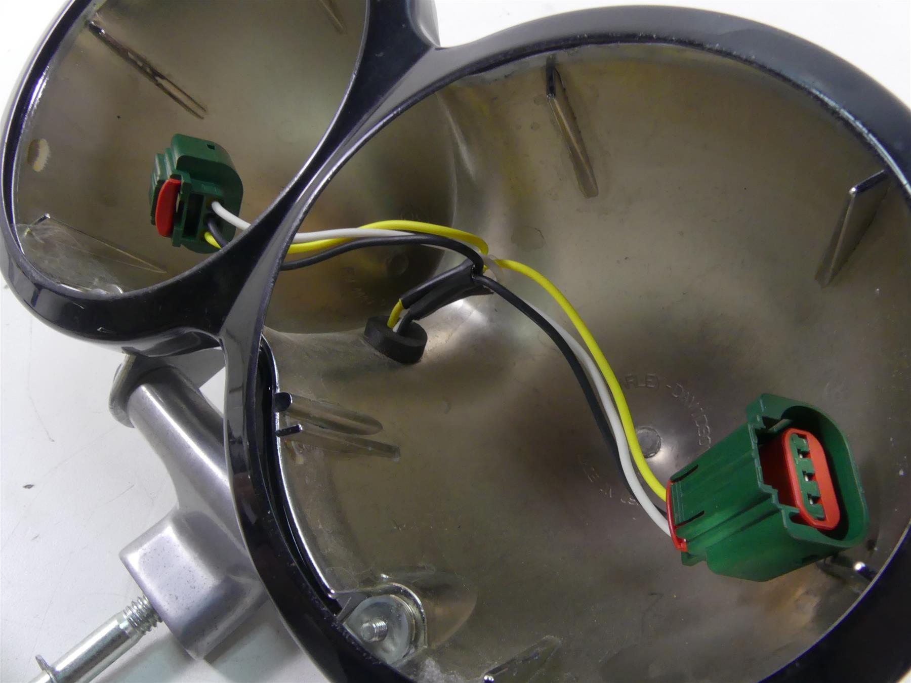 2014 Harley Dyna FXDF Fat Bob Headlight Head Light Lamp Bucket & Cover 67700167 {{ shop.shopifyCountryName }} - Mototech271