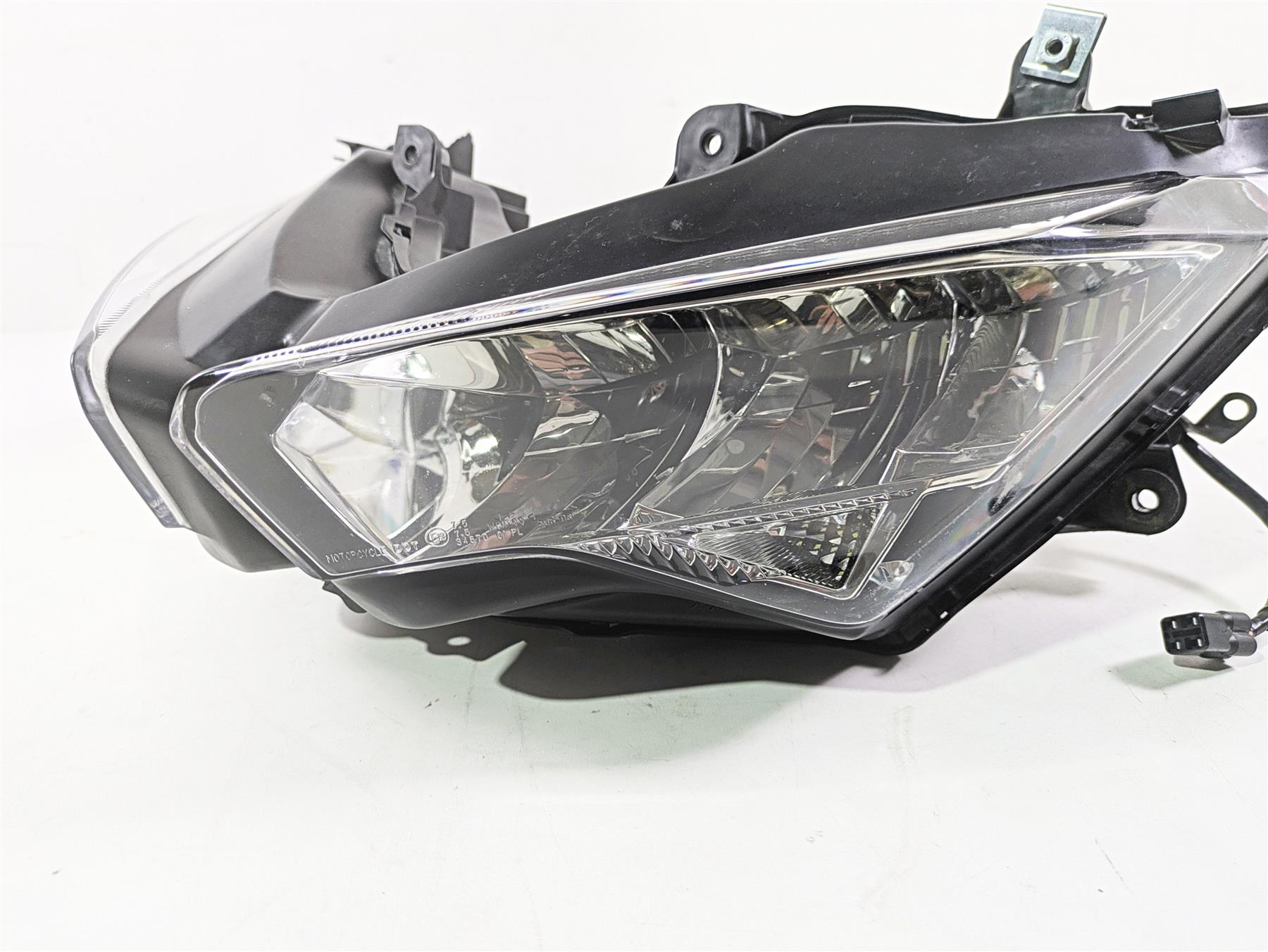 パイラナイト 2020 Kawasaki ZX6R ZX636 Ninja Headlight Head Light Lamp Set READ