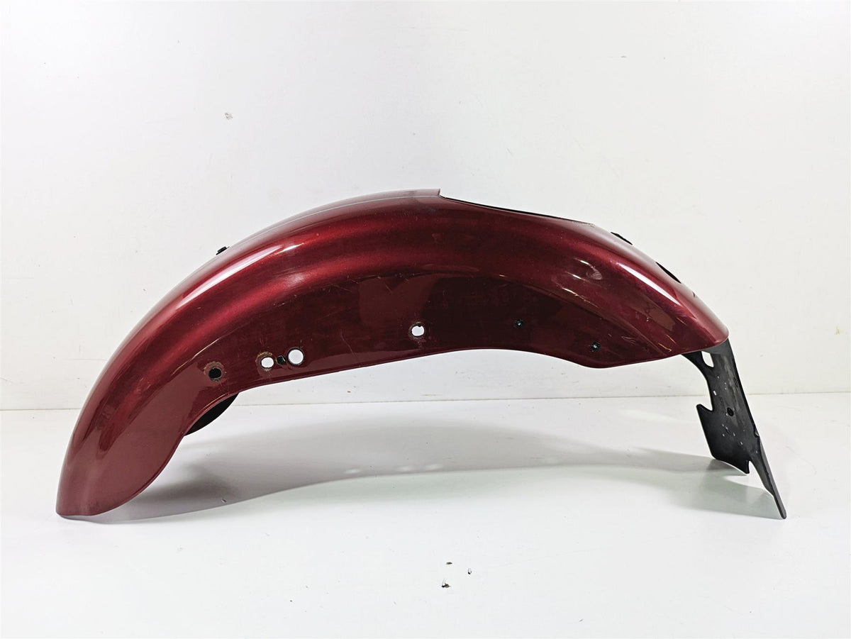 2007 Harley Sportster XL1200 C Rear Fender Fire Red Pearl Silver Stripe 59847-10 {{ shop.shopifyCountryName }} - Mototech271