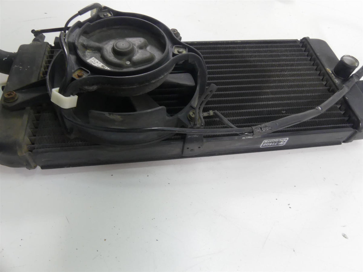 2003 Honda VT750 DC Shadow Spirit Radiator Fan Cover Reservoir Set 19010-MBA-013 {{ shop.shopifyCountryName }} - Mototech271