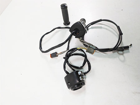2006 Harley Sportster XL1200 Hand Control Switch + Chrome Button Set 71597-96B {{ shop.shopifyCountryName }} - Mototech271