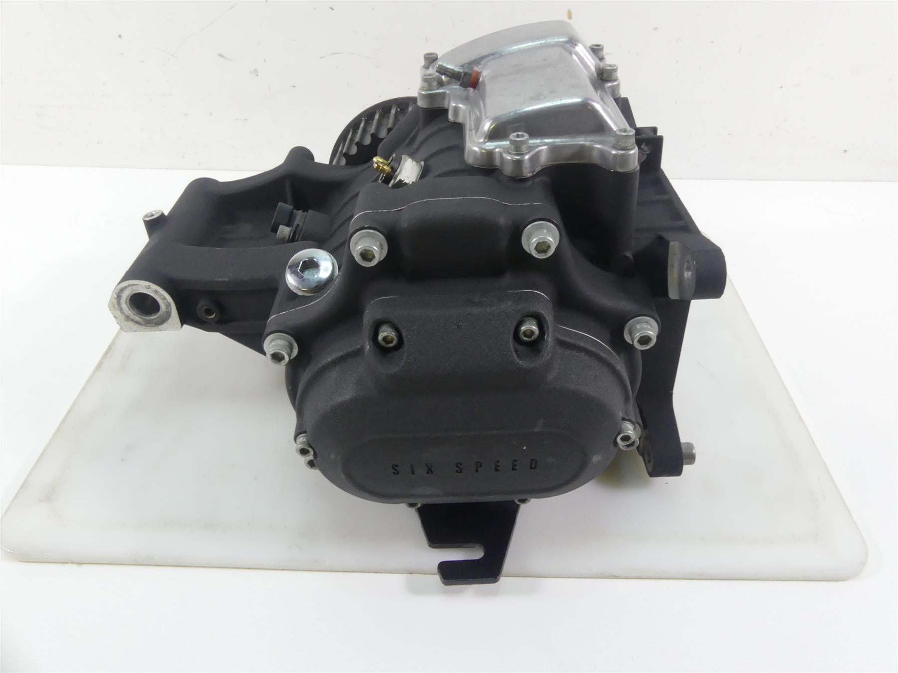 2008 Harley Softail FLSTSB Cross Bones 6-Speed Transmission Gear Box 33030-07A {{ shop.shopifyCountryName }} - Mototech271