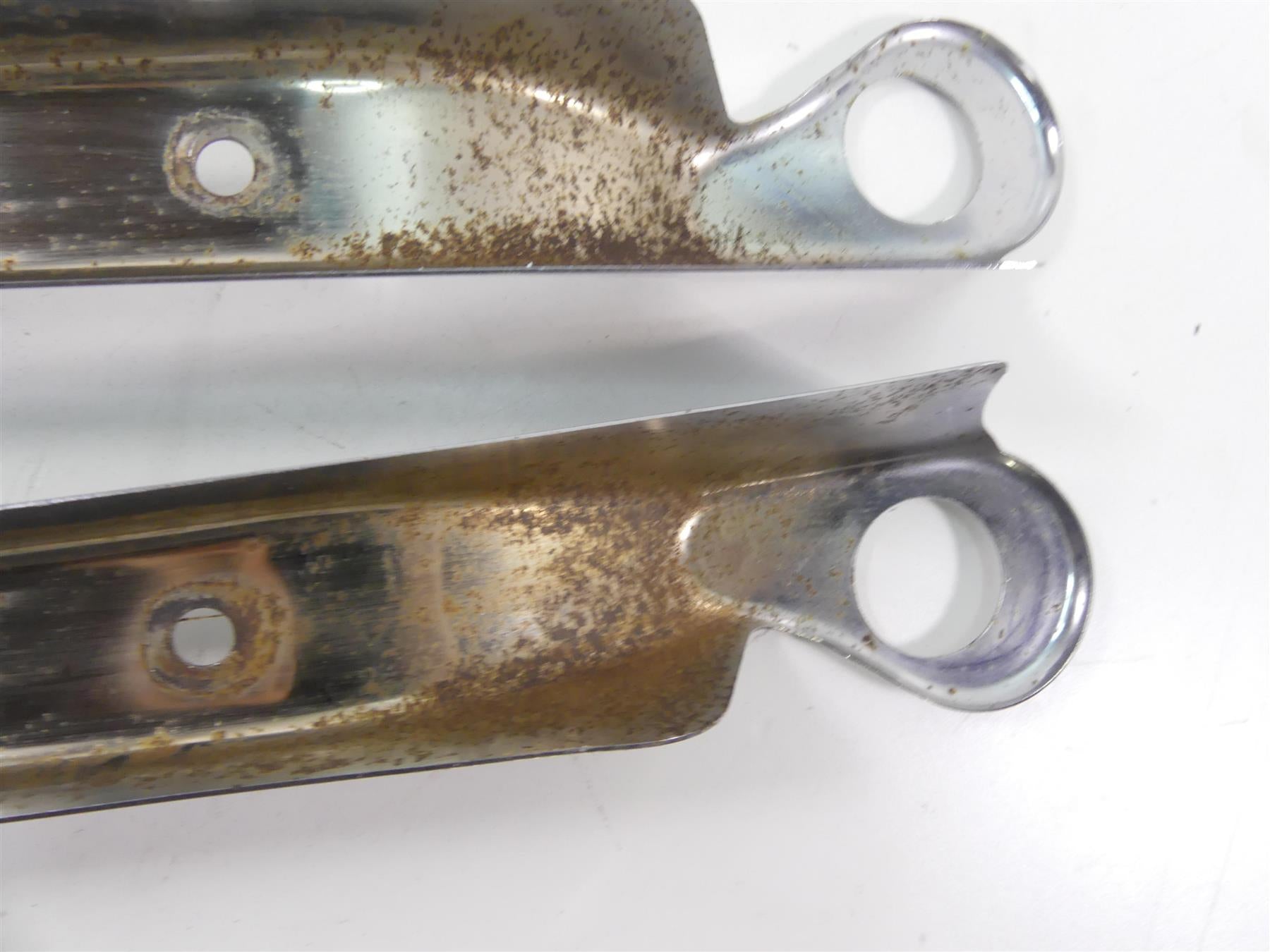 2003 Harley Sportster XL1200 C 100th Anniv Rear Fender Chrome Struts 59896-94 {{ shop.shopifyCountryName }} - Mototech271
