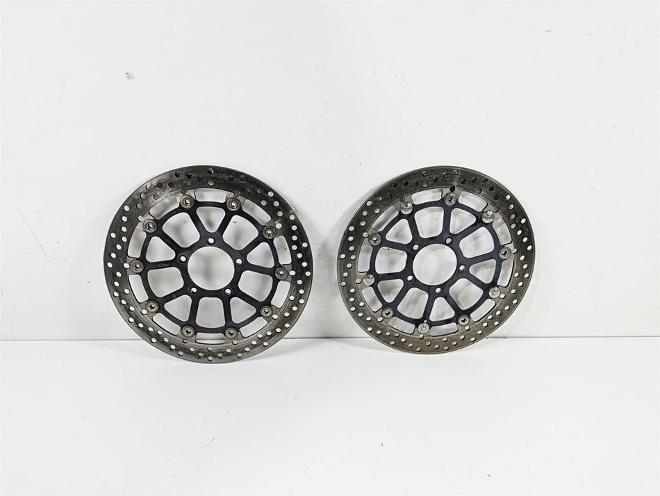 2012 Ducati Streetfighter 848 Front Brake Rotor Disc Set 49241011A 49241191A {{ shop.shopifyCountryName }} - Mototech271