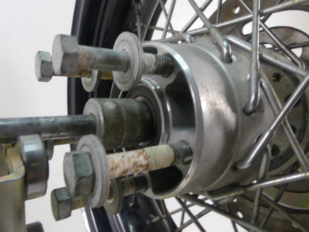 2013 Harley FXDWG Dyna Wide Glide Straight Rear Spoke Wheel Rim 17x4.5 41430-09 {{ shop.shopifyCountryName }} - Mototech271