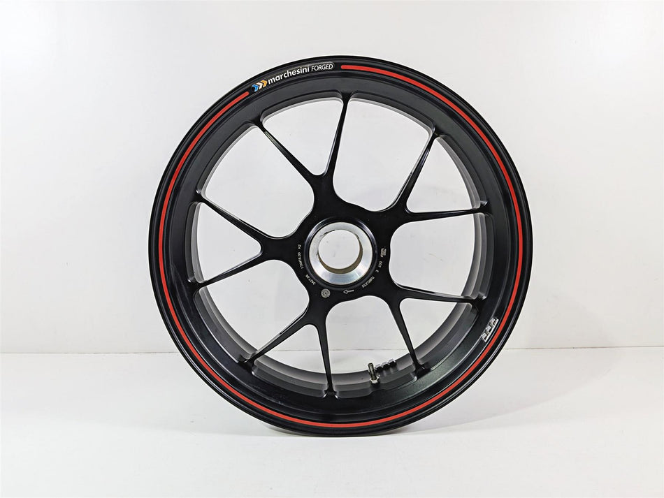 2011 Ducati Streetfighter 1098 S Rear Wheel Rim 17x6 Marchesini Forged 50221251A {{ shop.shopifyCountryName }} - Mototech271