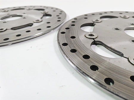 2014 Harley FXDF Dyna Fat Bob Front Brake Rotor Disc Set 46717-10 {{ shop.shopifyCountryName }} - Mototech271