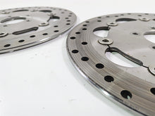 Load image into Gallery viewer, 2014 Harley FXDF Dyna Fat Bob Front Brake Rotor Disc Set 46717-10
