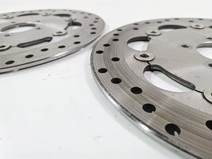 2014 Harley FXDF Dyna Fat Bob Front Brake Rotor Disc Set 46717-10