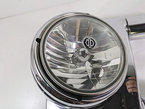 2012 Harley FLD Dyna Switchback Headlight Chrome Nacelle Set 61400078 57200024