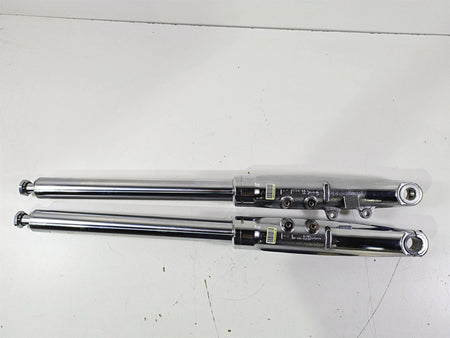 2009 Harley FXCWC Softail Rocker Chrome Front Fork Leg Set 46950-08 46953-08 {{ shop.shopifyCountryName }} - Mototech271