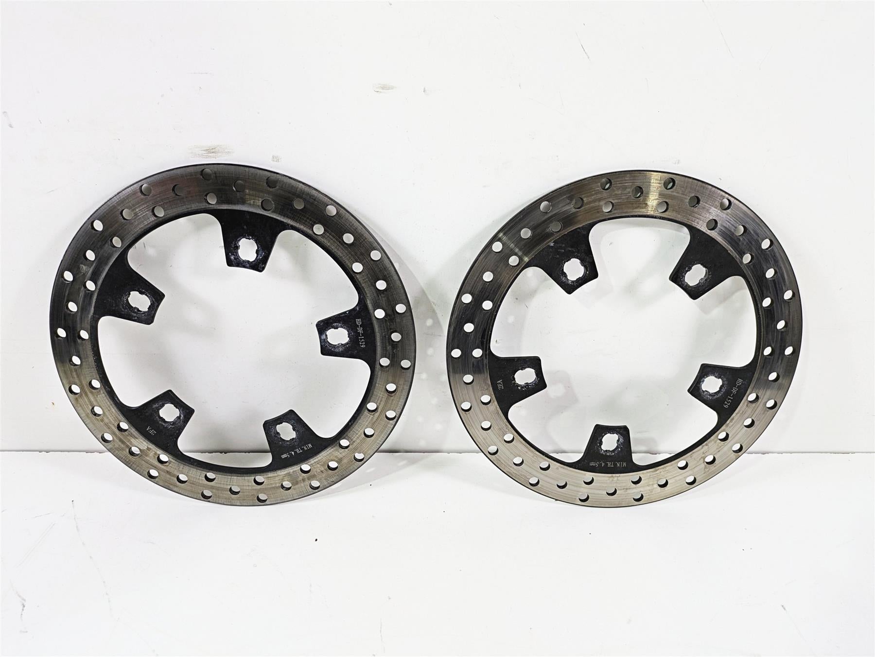 2016 Harley Touring FLTRX Road Glide Front Brake Rotor Set 41500017 {{ shop.shopifyCountryName }} - Mototech271