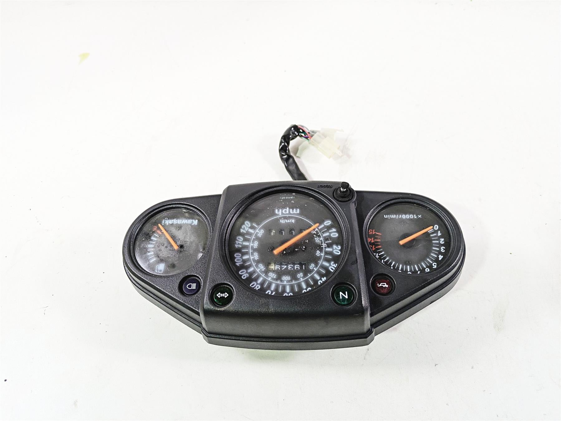2009 Kawaski EX250 Ninja 250R Gauges Speedometer 19K Cluster 25031-0159 {{ shop.shopifyCountryName }} - Mototech271