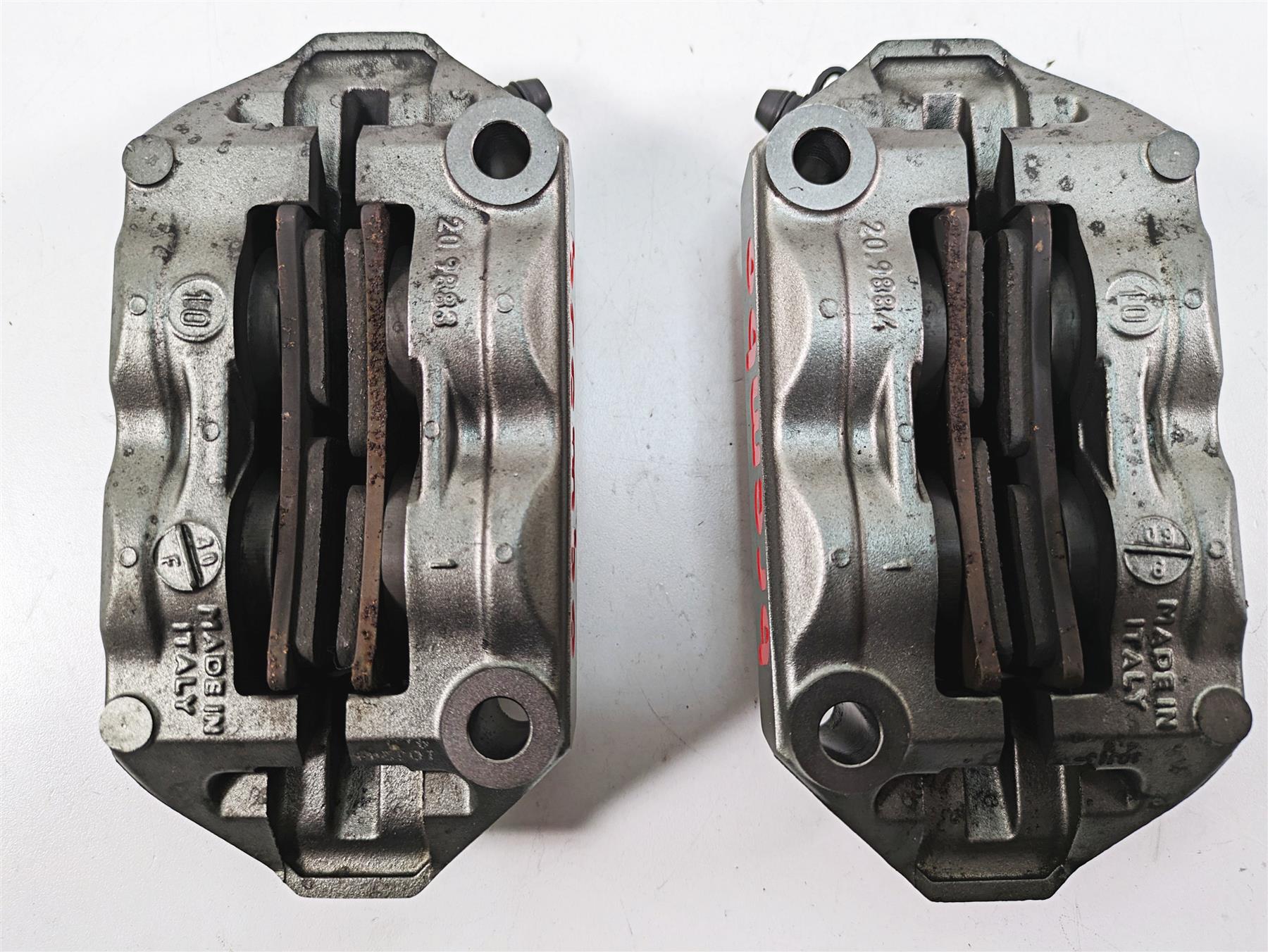 2011 Ducati Hypermotard 1100 Evo SP Front Brembo Brake Caliper Set 61040911A {{ shop.shopifyCountryName }} - Mototech271