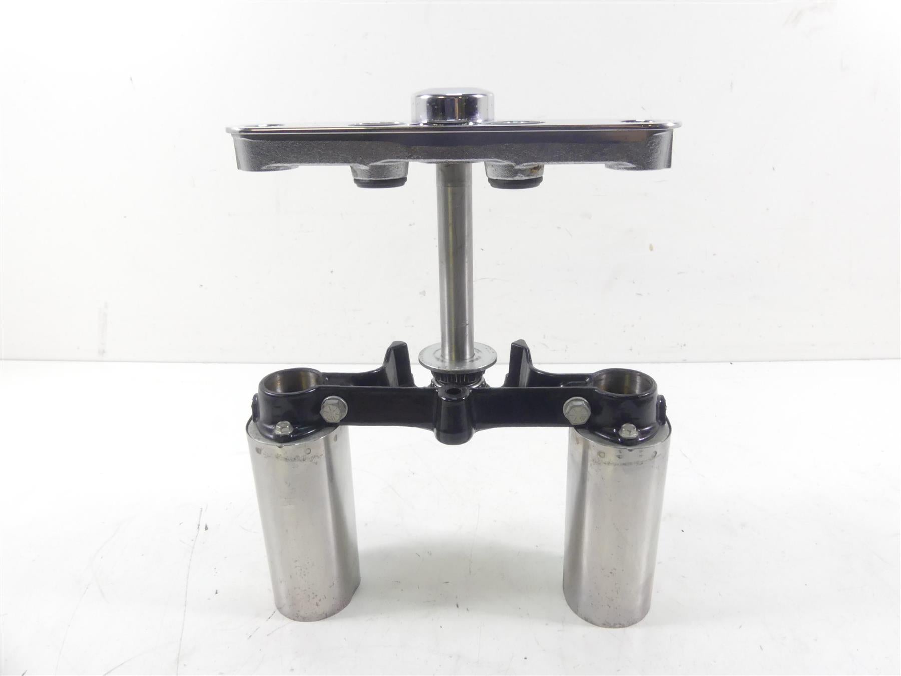 2016 Harley FLS Softail Slim Upper & Lower Triple Tree Set 45605-00A 45456-86B