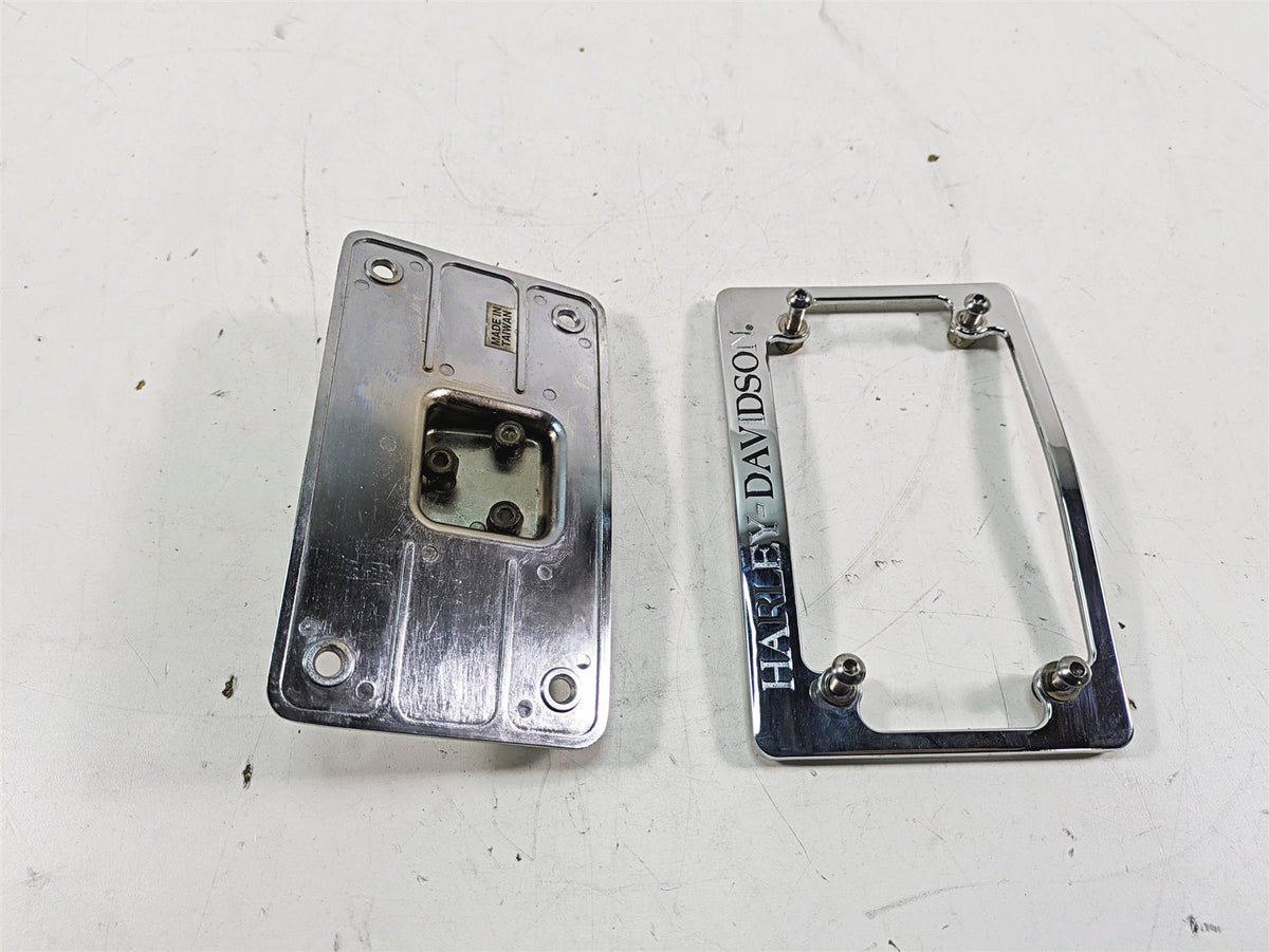 2000 Harley FXSTS Softail Springer Aftermarket License Plate Mount Bracket {{ shop.shopifyCountryName }} - Mototech271