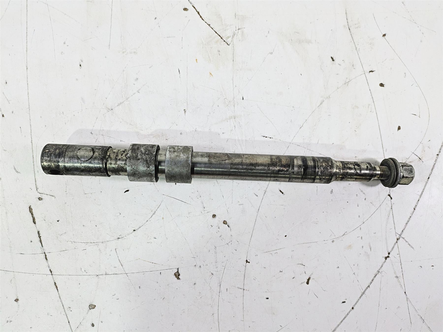 2003 Harley Touring FLHTCUI E-Glide 100th Front Axle Wheel Spindle 43364-00 {{ shop.shopifyCountryName }} - Mototech271