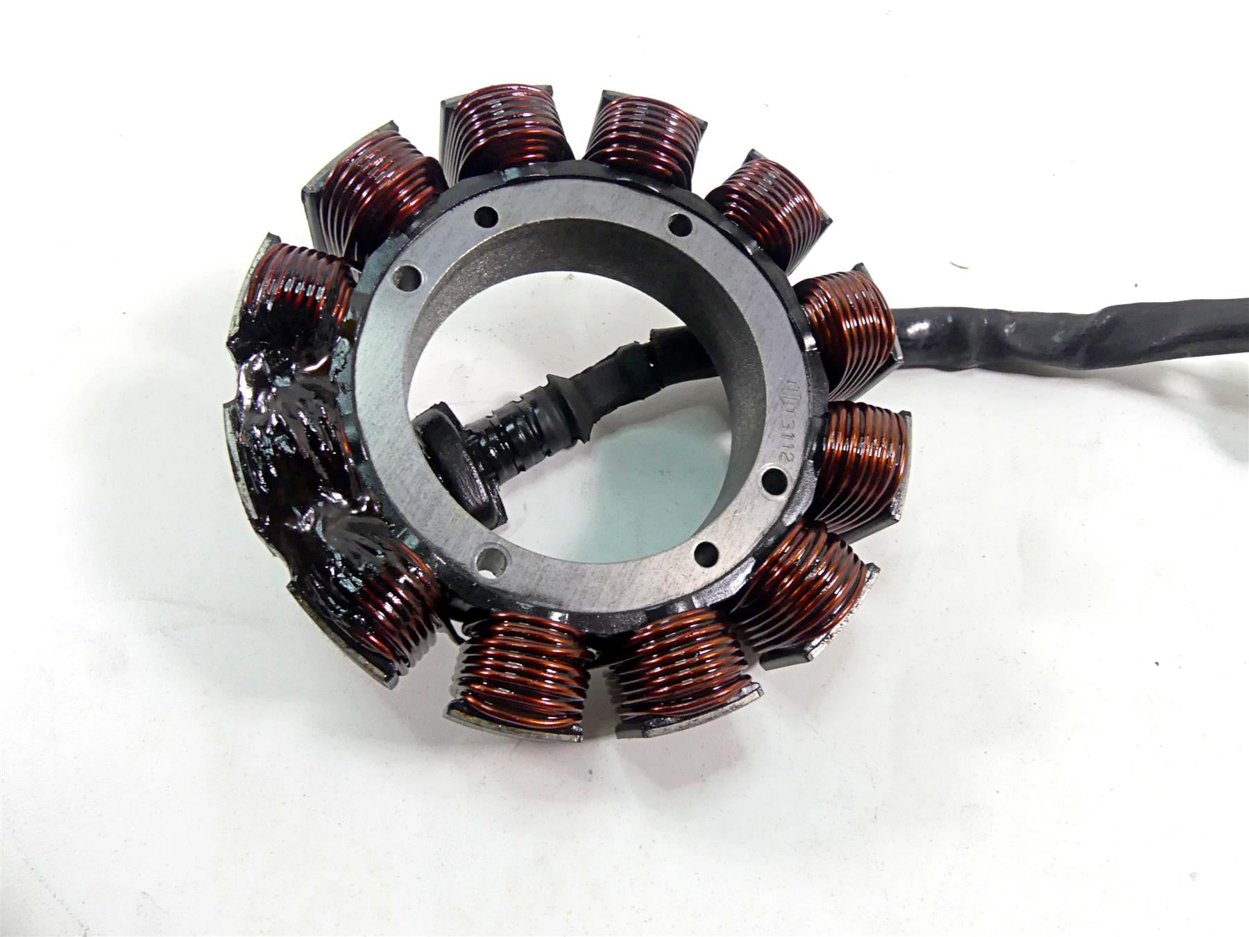 2003 Harley Touring FLHTCI E-Glide 100TH Stator Alternator Generator 29987-02A {{ shop.shopifyCountryName }} - Mototech271