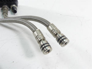 2015 Ducati Diavel Carbon Red Oil Cooler Radiator + Mount & Lines -Read 54840941 | Mototech271