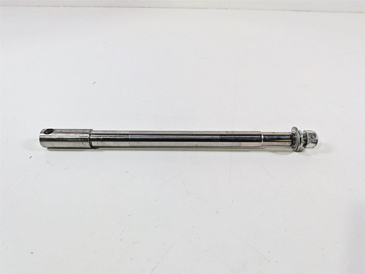 2005 Harley Softail FLSTFSE CVO Fat Boy Front Axle Wheel Spindle 3/4" 41584-86A-Mototech271