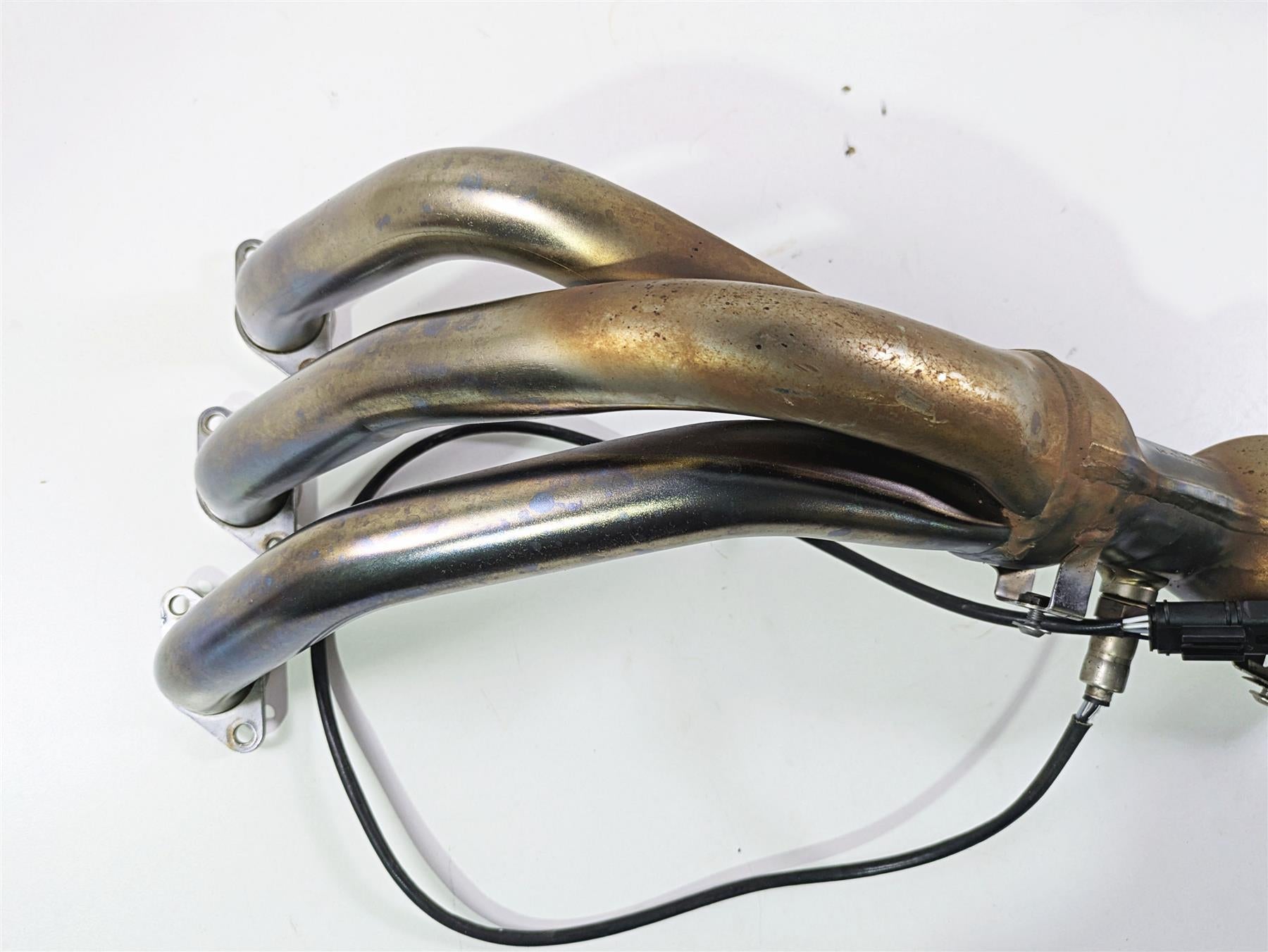 2014 BMW K1600 GTL K48 Right Exhaust Header Manifold + Heat Shield 18518546715 {{ shop.shopifyCountryName }} - Mototech271