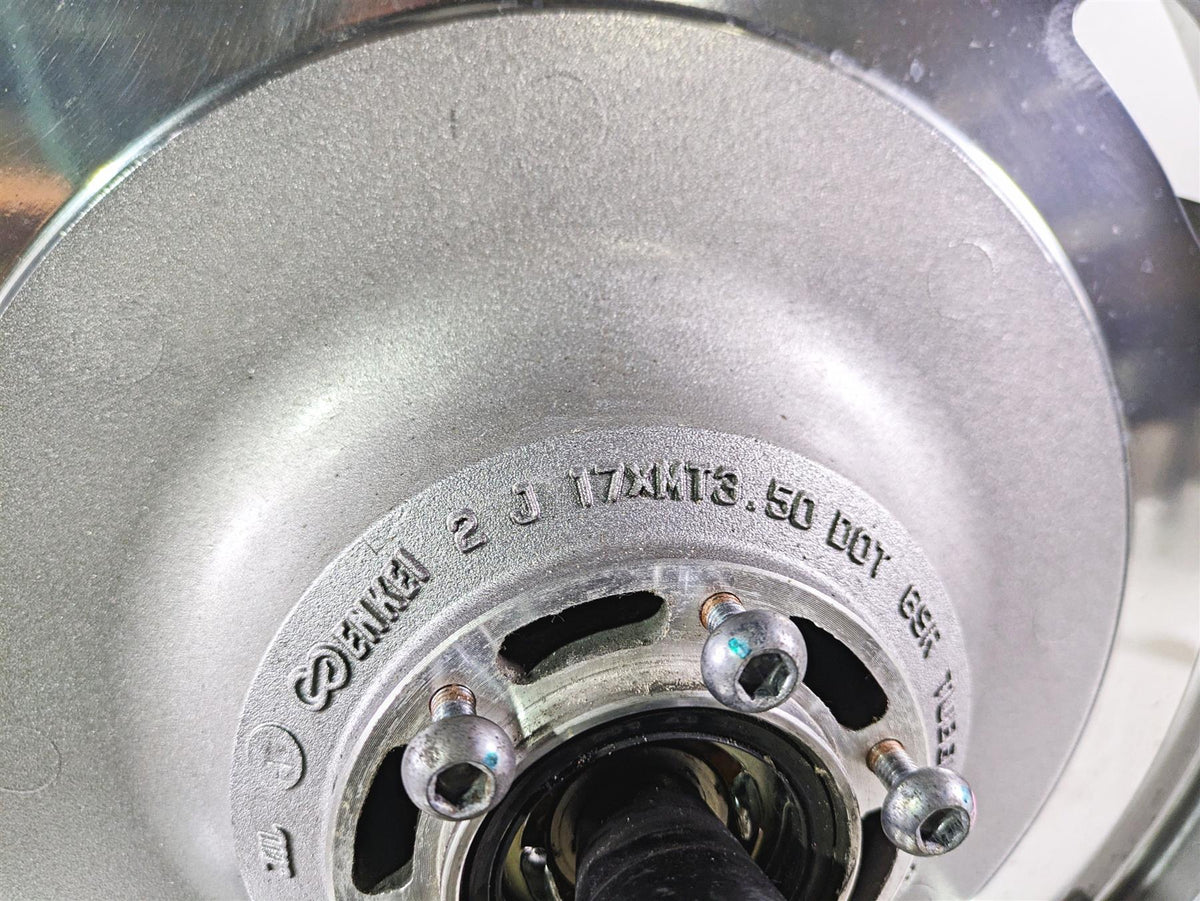 2002 Honda GL1500 CD Valkyrie Deluxe Nice Front Wheel Rim 17x3.5 44650-MZ0-B22 {{ shop.shopifyCountryName }} - Mototech271