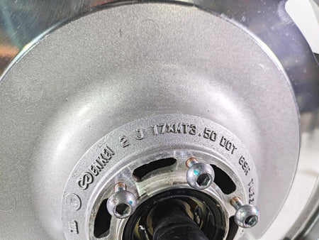2002 Honda GL1500 CD Valkyrie Deluxe Nice Front Wheel Rim 17x3.5 44650-MZ0-B22 {{ shop.shopifyCountryName }} - Mototech271