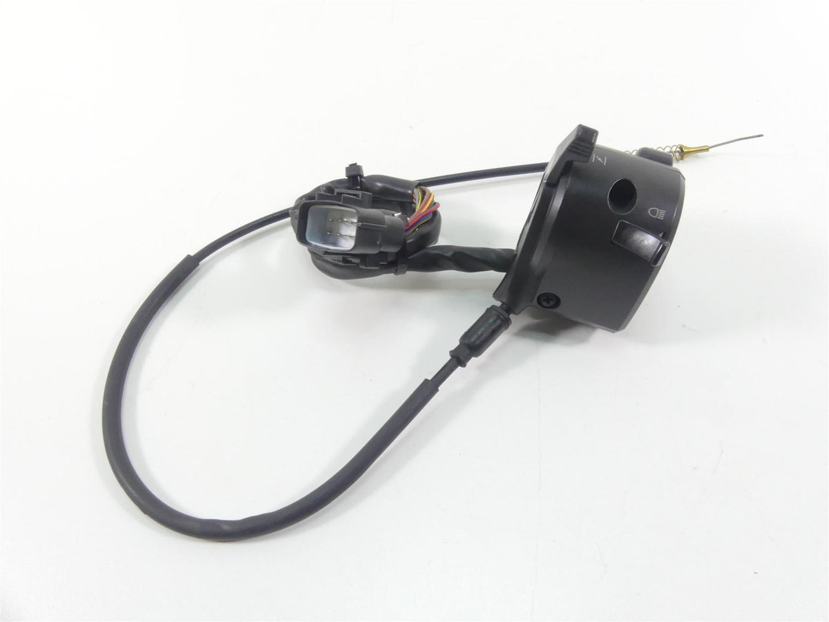 2004 Ducati 999 SBK Left Hand Turn Signal Control Switch + Cable 65140131A {{ shop.shopifyCountryName }} - Mototech271