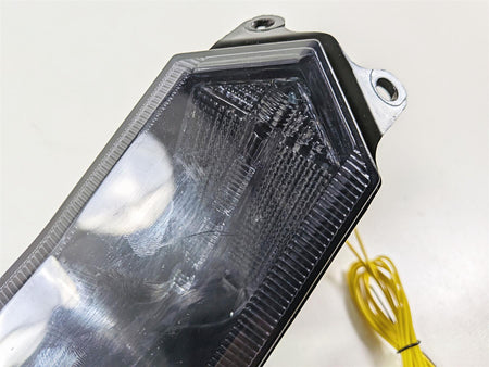 2024 Yamaha YZF R1 RN65 Aftermarket Smoked Taillight Turn Signal Lamp {{ shop.shopifyCountryName }} - Mototech271
