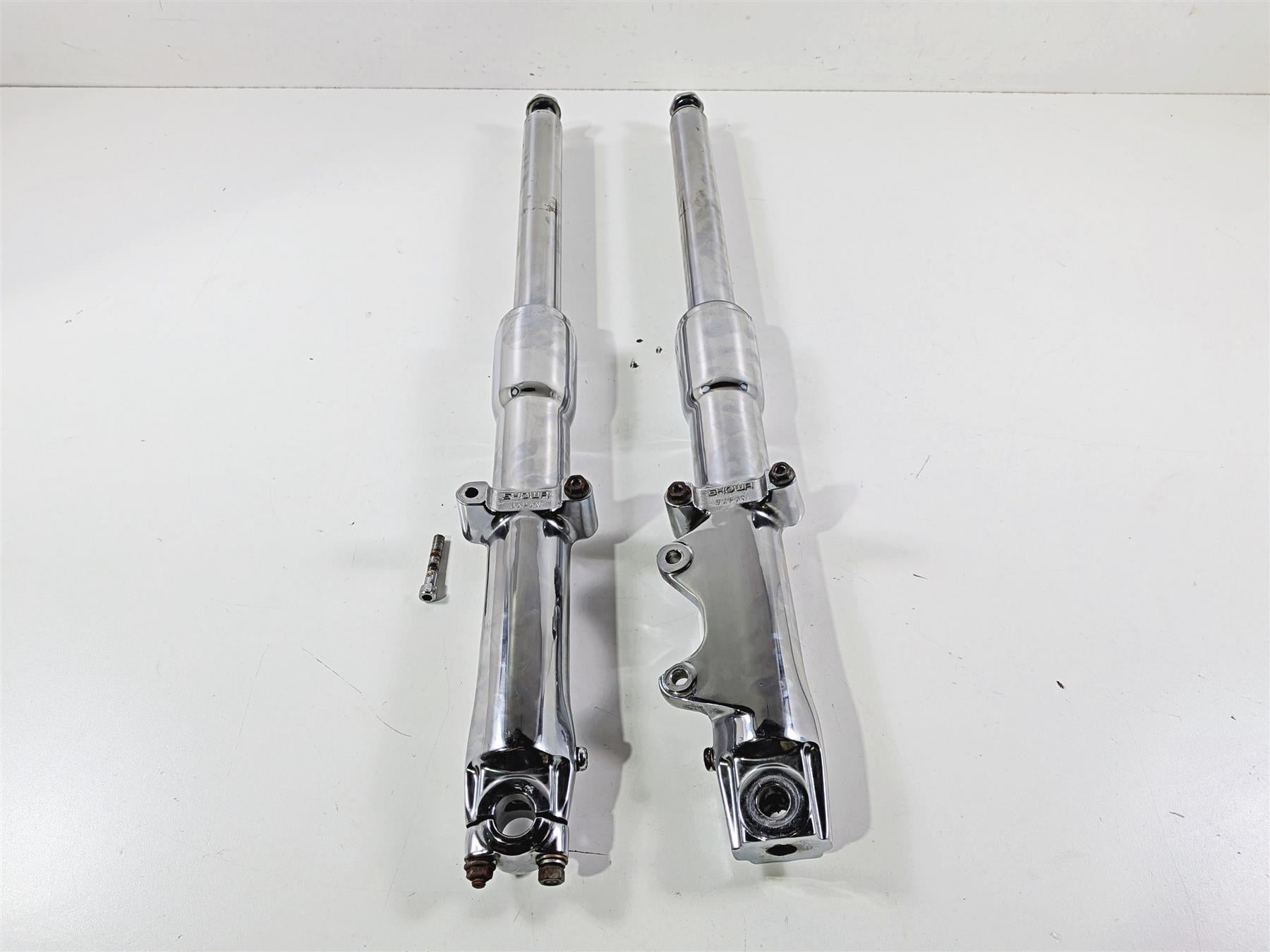 1996 Harley FLSTC Softail Heritage Straight Front Fork Leg Set 45915-86 45916-86 {{ shop.shopifyCountryName }} - Mototech271