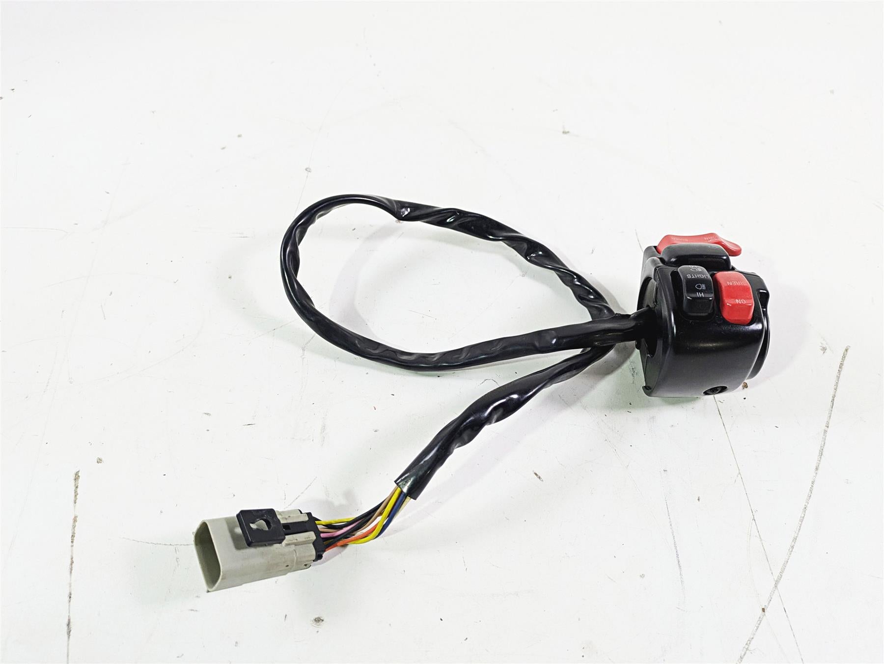 2008 Harley Touring FLHTP Electra Glide Left Hand Lights Control Switch 70361-96 {{ shop.shopifyCountryName }} - Mototech271