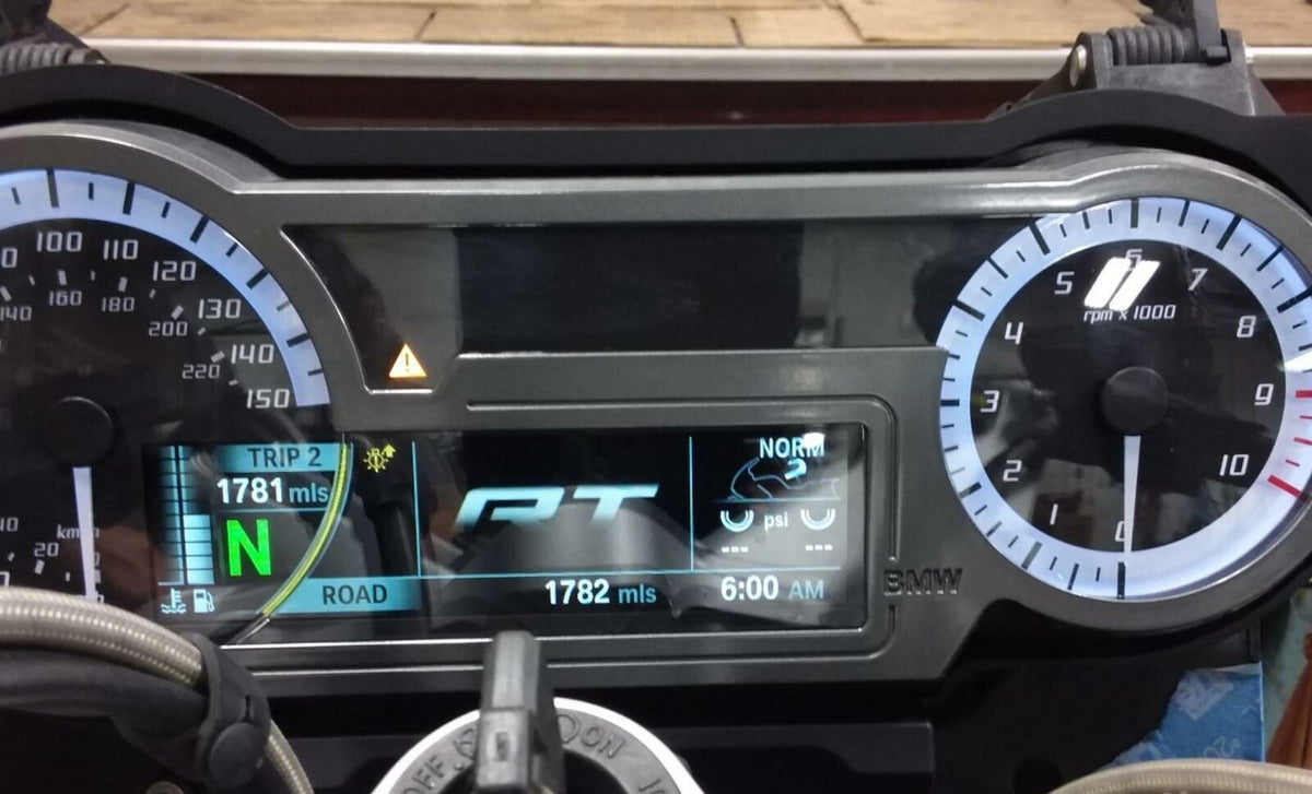 2016 BMW R1200RT R1200 RT K052 Speedometer Gauges Instruments 1K 62118554693 {{ shop.shopifyCountryName }} - Mototech271