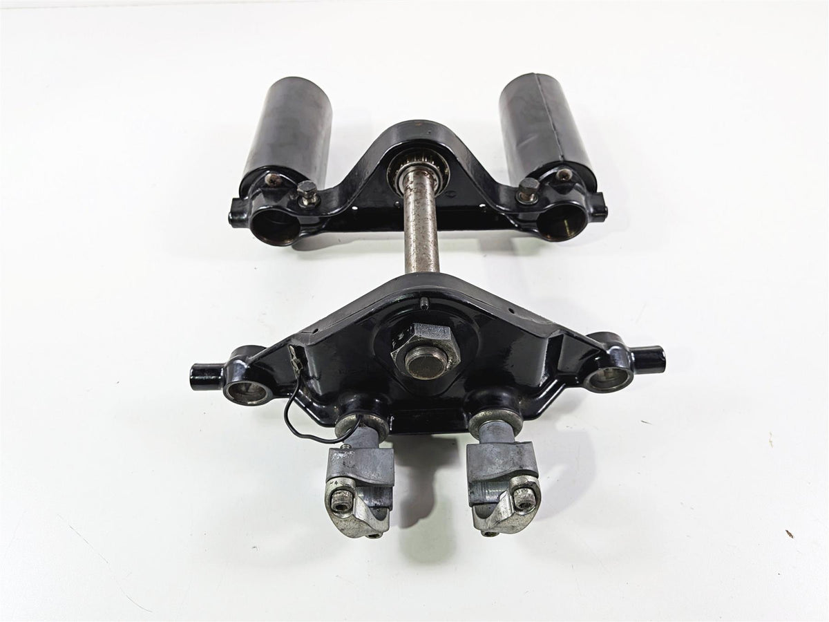 1990 Harley Touring FLHTC Electra Glide Upper Lower Triple Tree Set 45446-87A {{ shop.shopifyCountryName }} - Mototech271