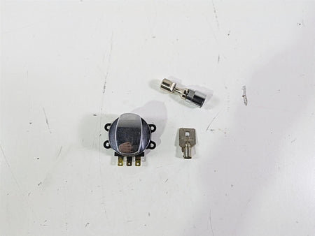 2004 Harley FLSTCI Softail Heritage Ignition Switch Steering Key Lock 71450-04 {{ shop.shopifyCountryName }} - Mototech271