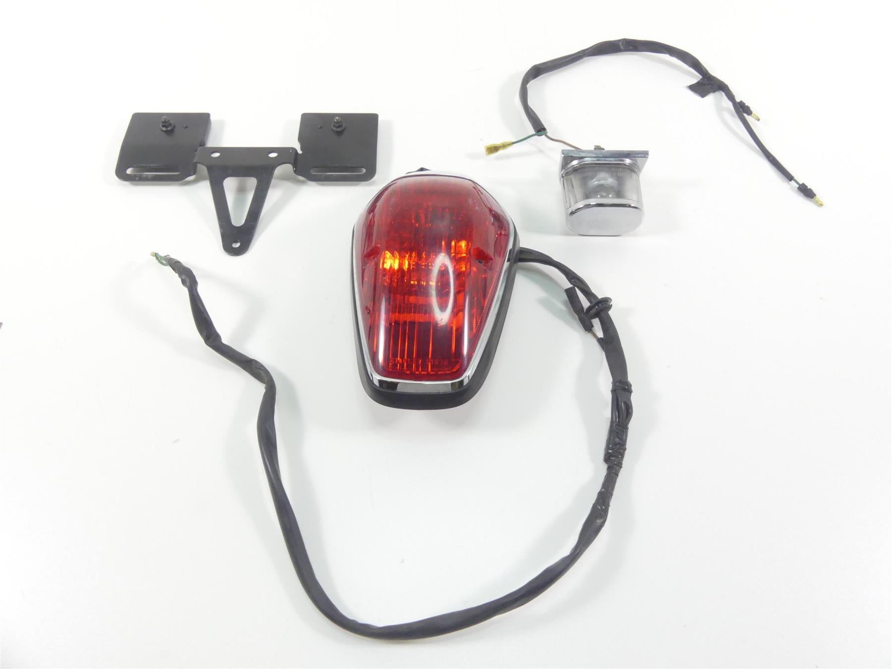 2006 Honda VTX1800 C2 Taillight Tail Light + License Plate Holder 33701-MCH-673 | Mototech271