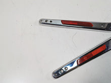 Load image into Gallery viewer, 2006 Harley Softail FXSTSI Springer Rear Frame Fender Chrome Braces 60146-06A
