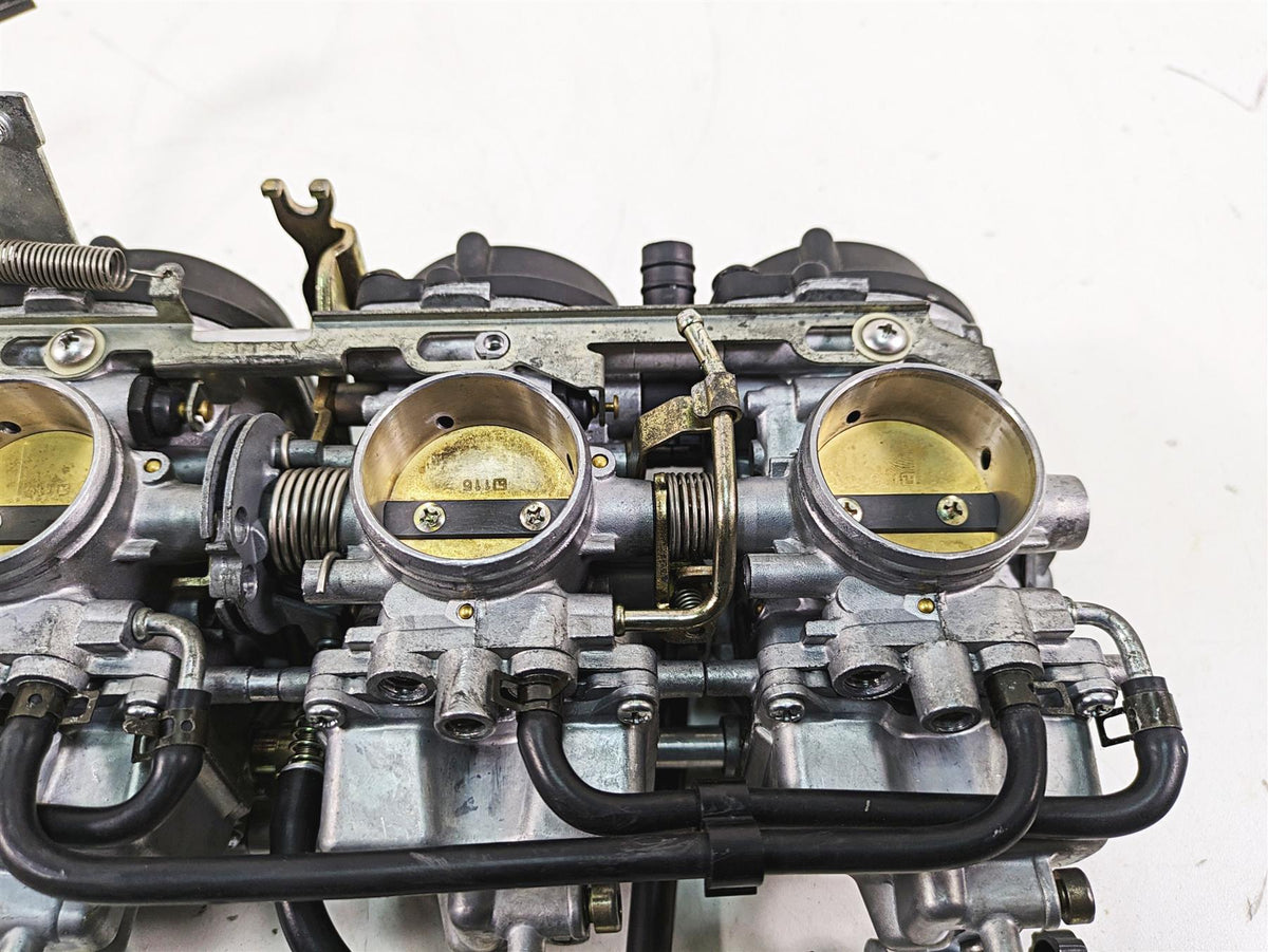 2002 Yamaha FZ1 FZS1000 Fazer Mikuni Carburetor Carb Set -Tested 5LV-14900-40-00 {{ shop.shopifyCountryName }} - Mototech271