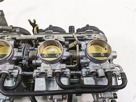 2002 Yamaha FZ1 FZS1000 Fazer Mikuni Carburetor Carb Set -Tested 5LV-14900-40-00 {{ shop.shopifyCountryName }} - Mototech271