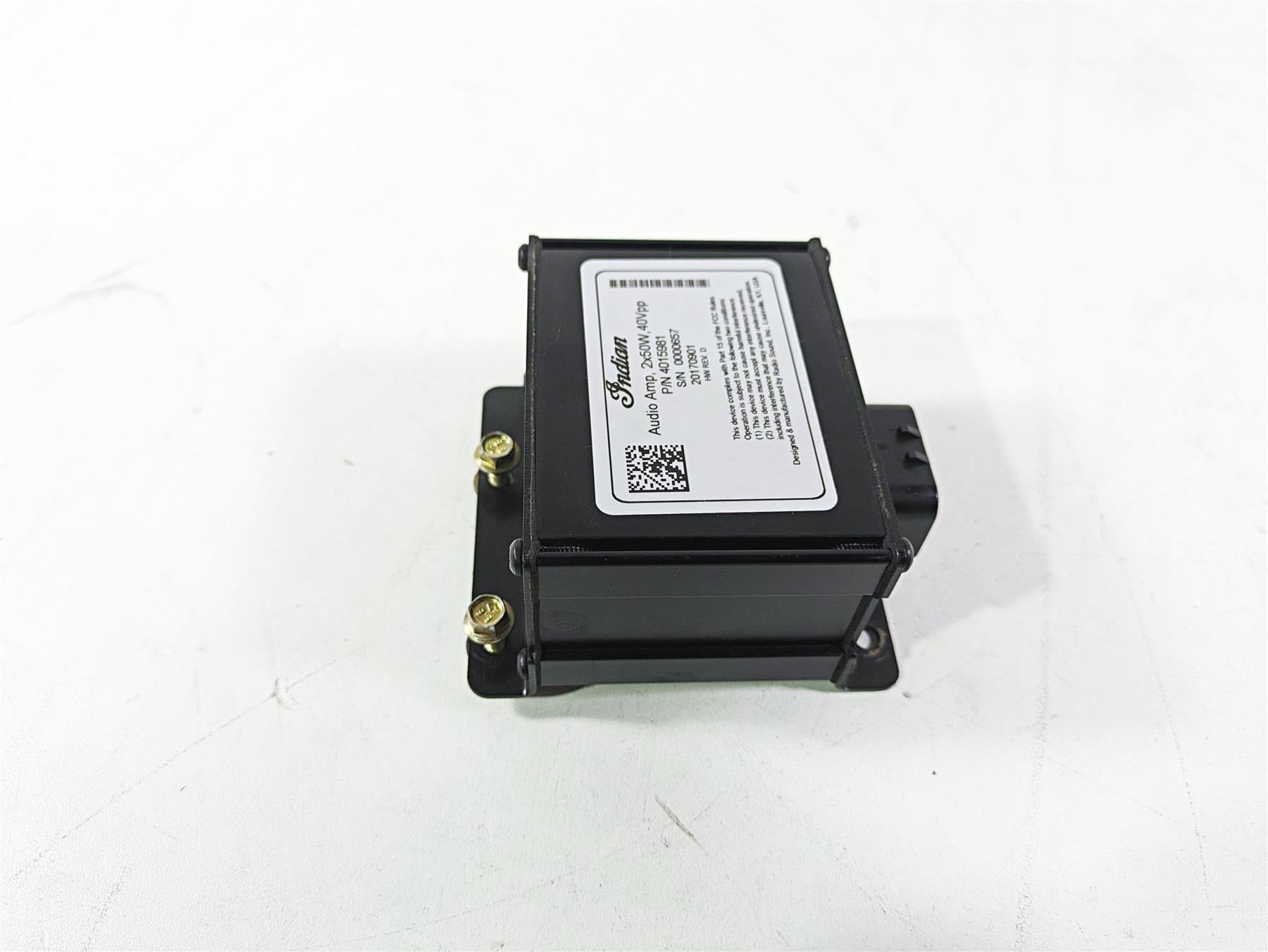 2018 Indian Chieftain Dark Horse Saddlebag Amp Amplifier Audio Module 4015981 {{ shop.shopifyCountryName }} - Mototech271