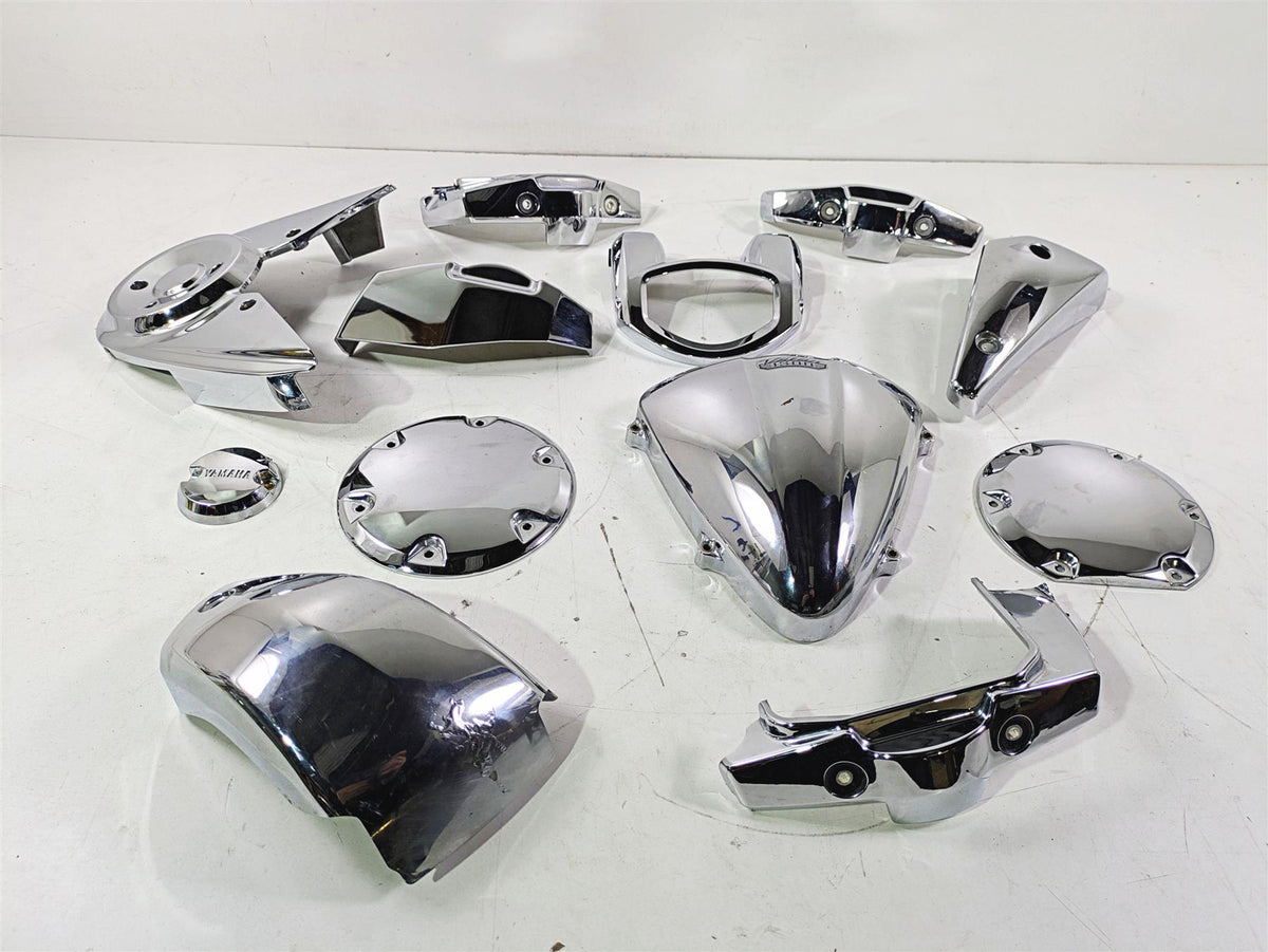 2007 Yamaha XVS1300 V-Star Tour Chrome Cover Fairing Set 3D8-15418-00-00 {{ shop.shopifyCountryName }} - Mototech271