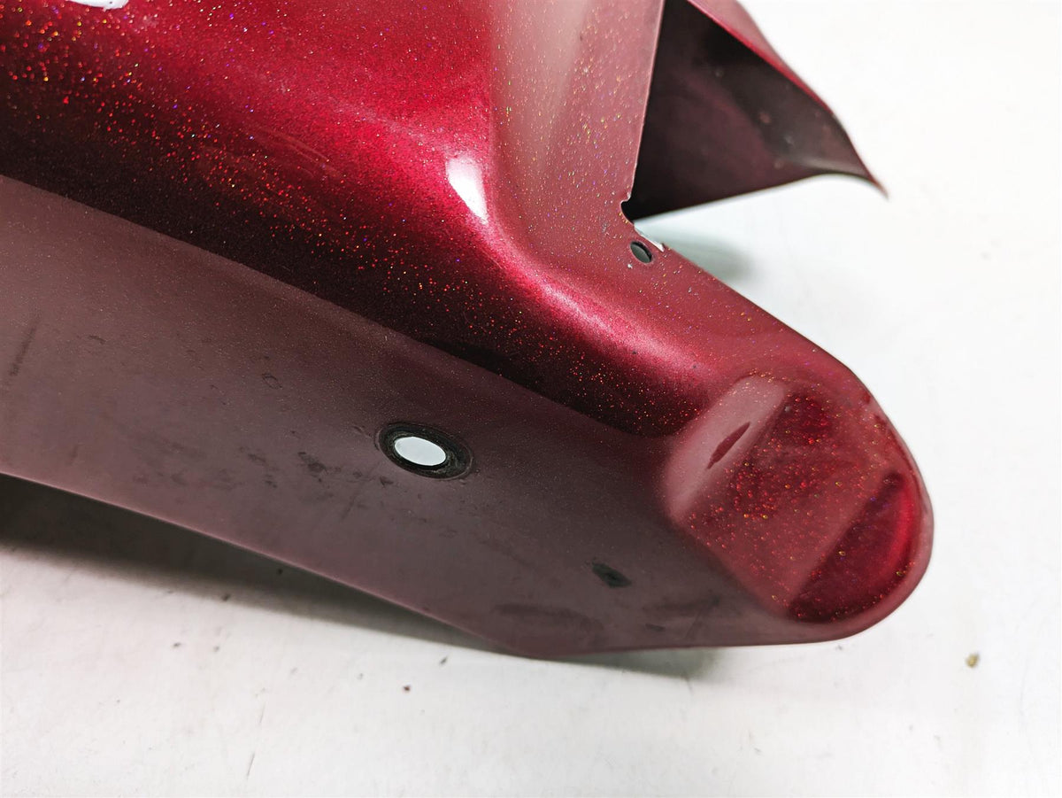 1999 Harley FXSTS Softail Springer Rear Fender Red Pearl Custom Paint 59753-97 {{ shop.shopifyCountryName }} - Mototech271