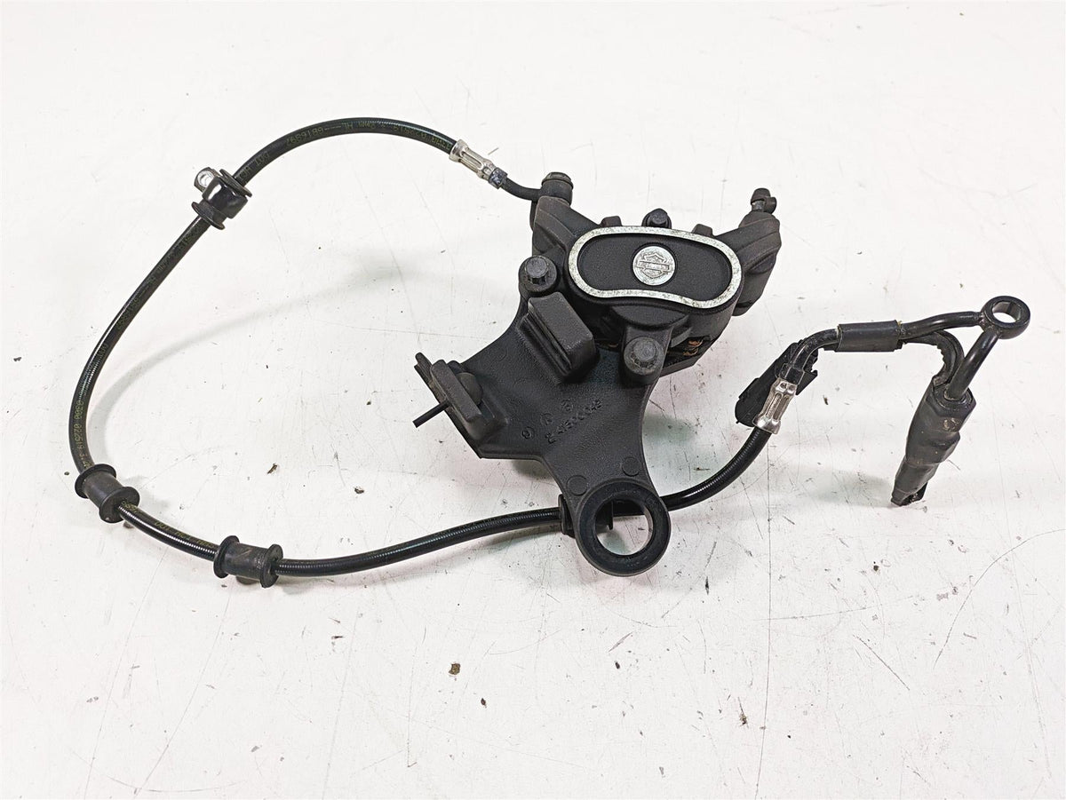 2019 Harley XL883N Sportster Iron Rear Brake Caliper & Bracket, Line 41300039 {{ shop.shopifyCountryName }} - Mototech271