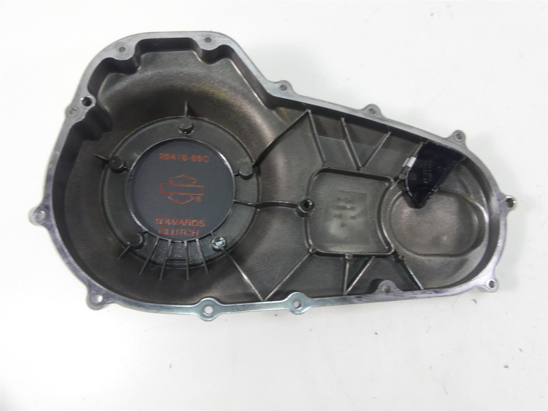 2011 Harley Touring FLTRX Road Glide Outer Primary Drive Clutch Cover 60685-07 {{ shop.shopifyCountryName }} - Mototech271