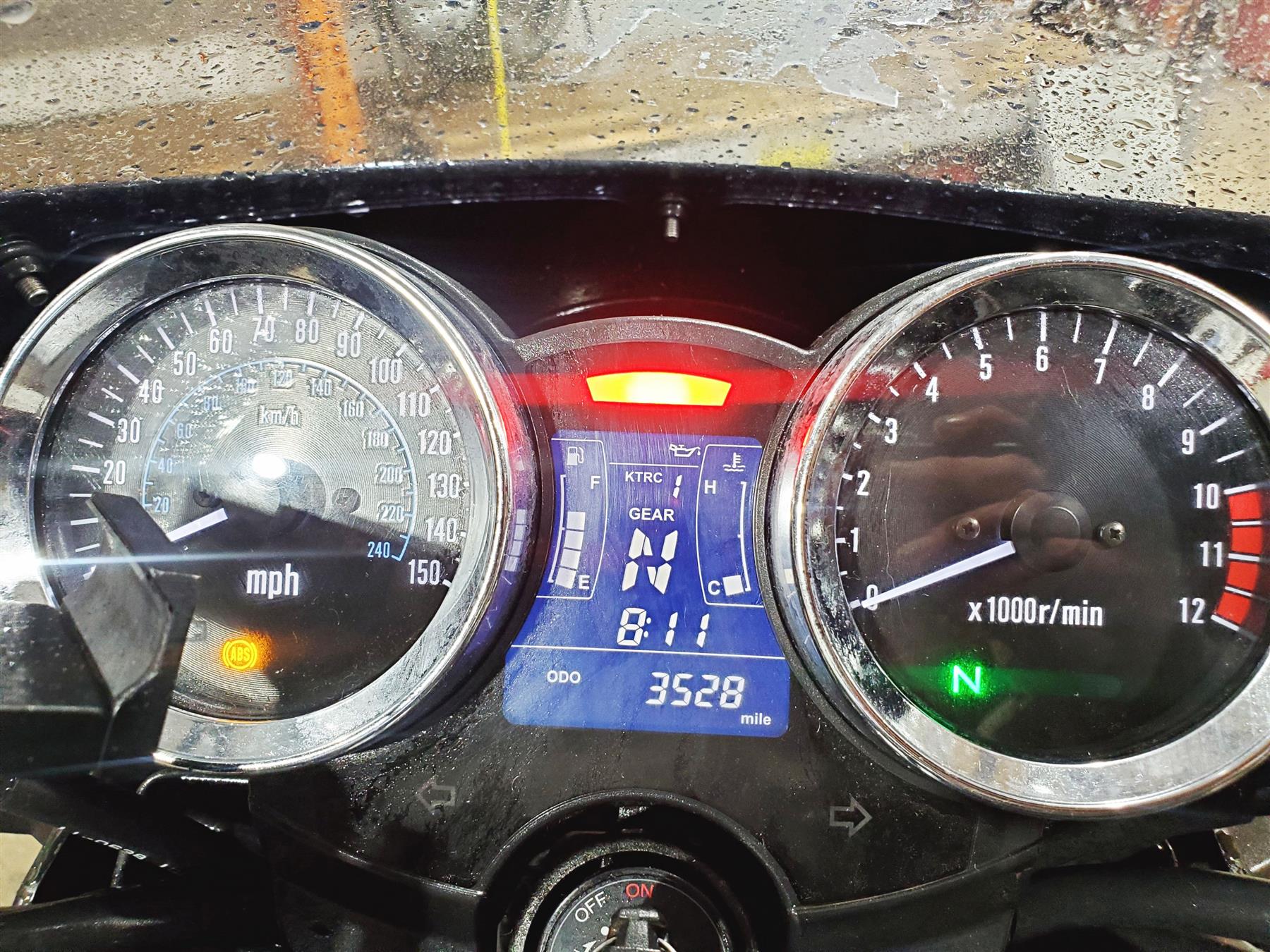 2022 Kawasaki ZR900RS Cafe Speedometer Gauge Instrument 3k CA 25031-0897 {{ shop.shopifyCountryName }} - Mototech271