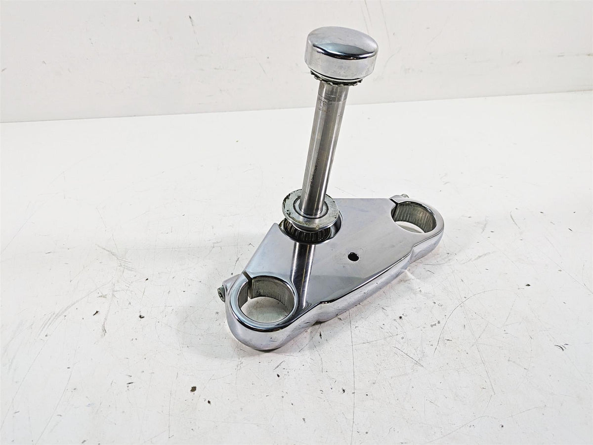 2009 Harley FXCWC Softail Rocker C Lower Triple Tree Steering Stem 46429-08 {{ shop.shopifyCountryName }} - Mototech271