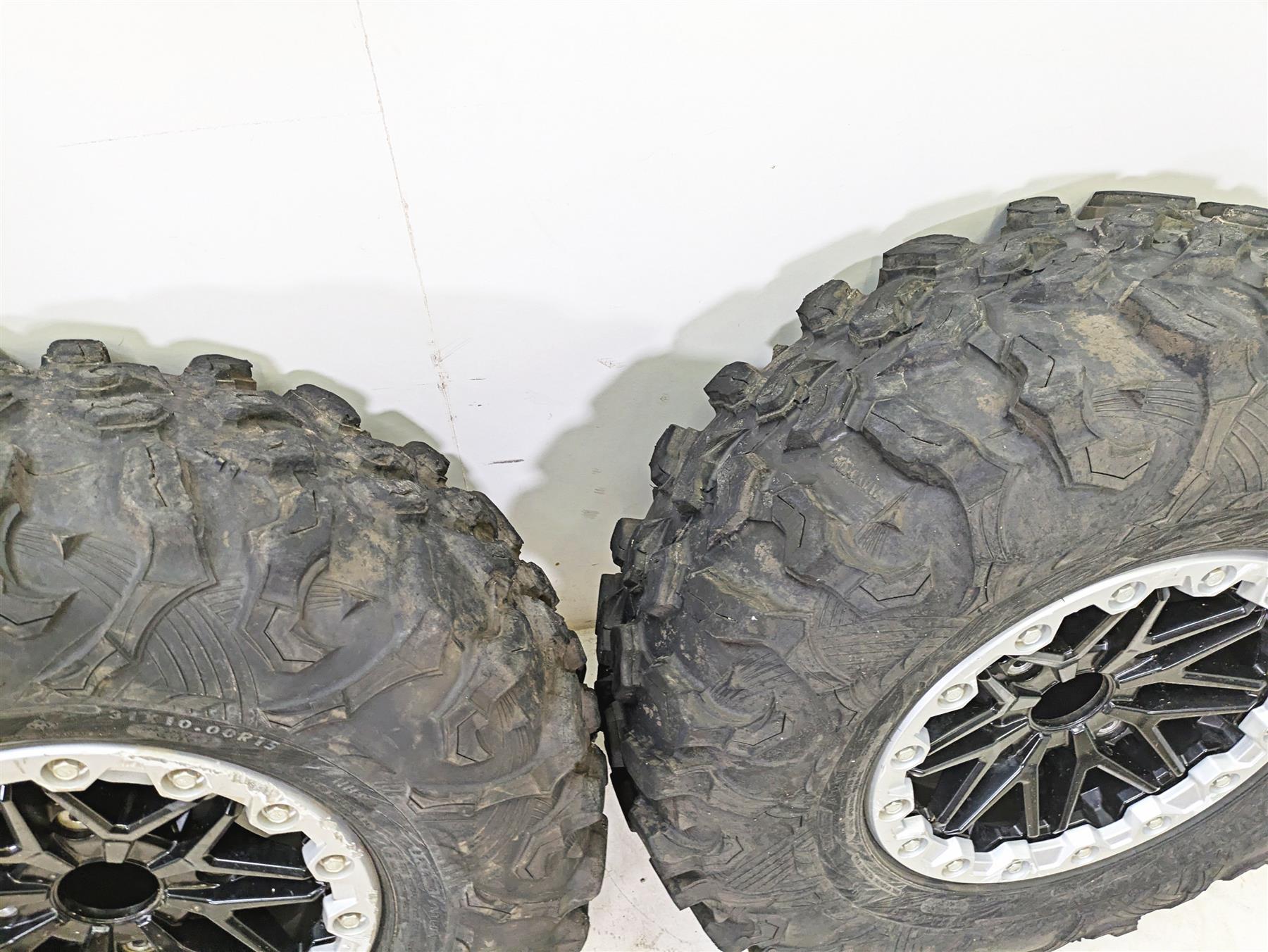 2021 Kawasaki Teryx KRX KRF 1000 31x10 R15 Maxxis Wheel Tire Set 43058-0706 {{ shop.shopifyCountryName }} - Mototech271